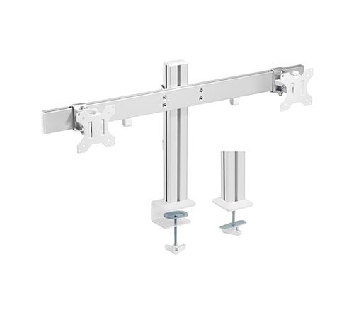 Dual Screens Heavy-Duty Aluminium Monitor Arms